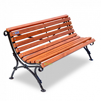 Скамейка-кресло кованная Авен 60 см, Хоббика