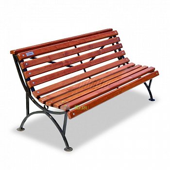 Скамейка-кресло садово-парковая кованная Мой парк 60 см, Хоббика